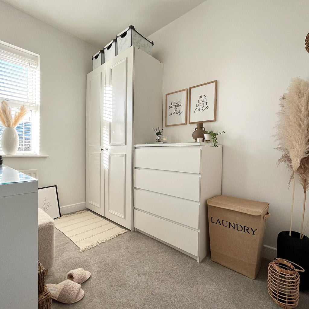 MALM Chest of 4 drawers, White