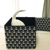 DRONA Box, White & black cats, 33x38x33cm